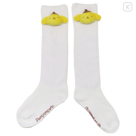 Japan Sanrio Mascot Loose Socks - Pompompurin : 30cm Length - 2