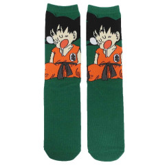 Japan Dragon Ball Ankle High Socks - Goku Sleeping Dark Green