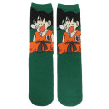 Japan Dragon Ball Ankle High Socks - Goku Sleeping Dark Green - 1