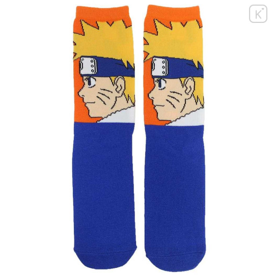 Japan Naruto Ankle High Socks - Orange Blue - 1