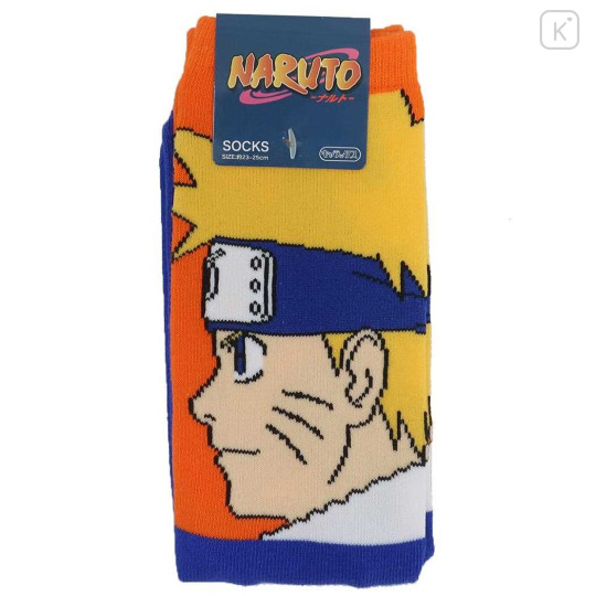 Japan Naruto Ankle High Socks - Orange Blue - 2