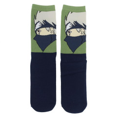 Japan Naruto Ankle High Socks - Kakashi Black Green