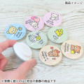 Japan San-X Glass Magnet - Rilakkuma : Basic Rilakkuma Favorite Things Pudding Blue - 2