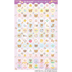 Japan San-X Lesson Seal - Rilakkuma