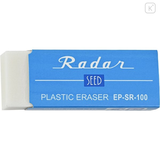Japan Seed Radar Plastic Eraser - SR-100 - 1