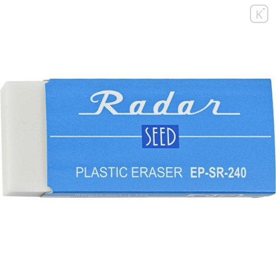 Japan Seed Radar Plastic Eraser - SR-240 - 1