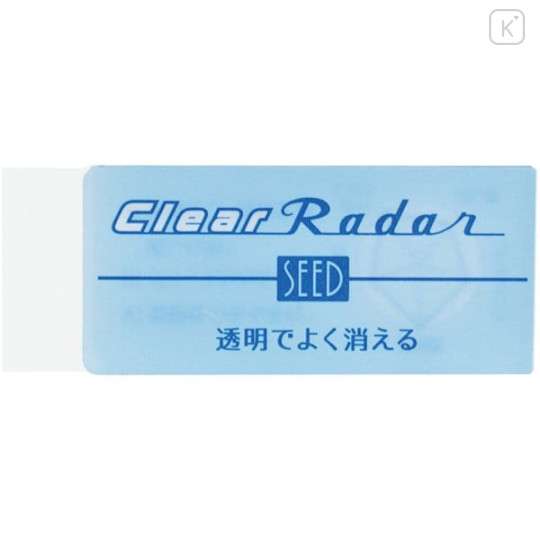 Japan Seed Clear Radar Translucent Eraser - 100 - 1
