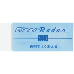 Japan Seed Clear Radar Translucent Eraser - 100