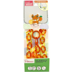Japan Pokemon Multi Ring Plus with Shoulder Strap - Pawmi : Orange