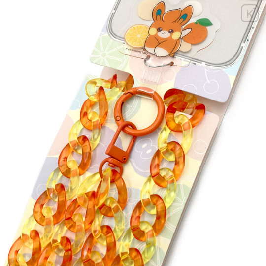 Japan Pokemon Multi Ring Plus with Shoulder Strap - Pawmi : Orange - 2