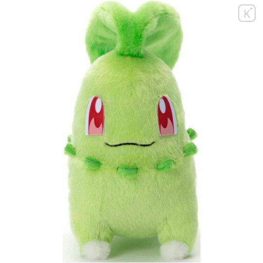 Japan Pokemon Get Plush Toy - Chikorita : I Choose You! - 1