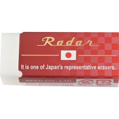 Japan Seed Japan Radar Eraser - Shrine Red 120