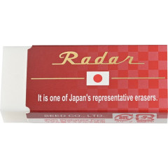 Japan Seed Japan Radar Eraser - Shrine Red 200