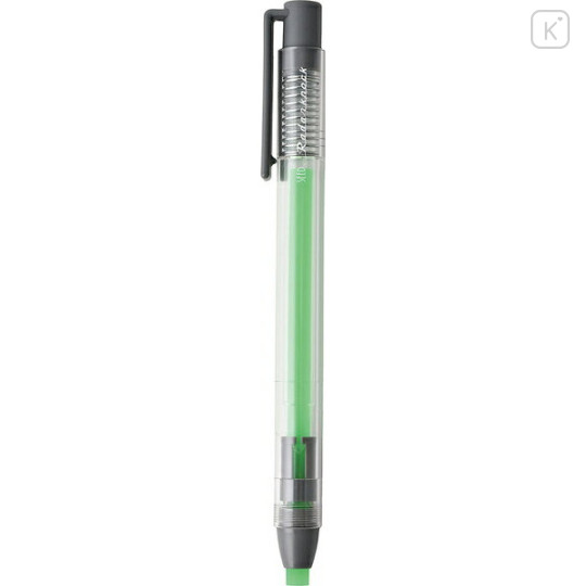 Japan Seed Radar Knock Neon Color Eraser - Luminous Green - 2