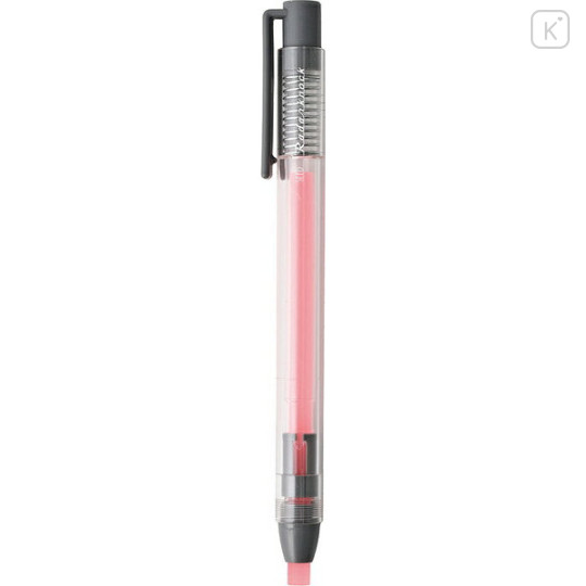 Japan Seed Radar Knock Neon Color Eraser - Luminous Pink - 2