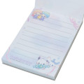 Japan Sanrio Mini Notepad - Characters Sparkly Ribbon Twinkle Eyes A - 2