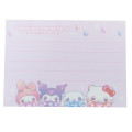 Japan Sanrio Mini Notepad - Characters Sparkly Ribbon Twinkle Eyes B - 3
