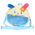Japan Sanrio Plush Pochette 2-Way Convertible Backpack & Crossbody Bag - Usahana : Clear Window - 1