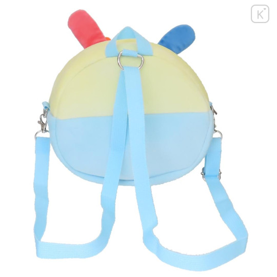 Japan Sanrio Plush Pochette 2-Way Convertible Backpack & Crossbody Bag - Usahana : Clear Window - 3