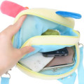 Japan Sanrio Plush Pochette 2-Way Convertible Backpack & Crossbody Bag - Usahana : Clear Window - 5