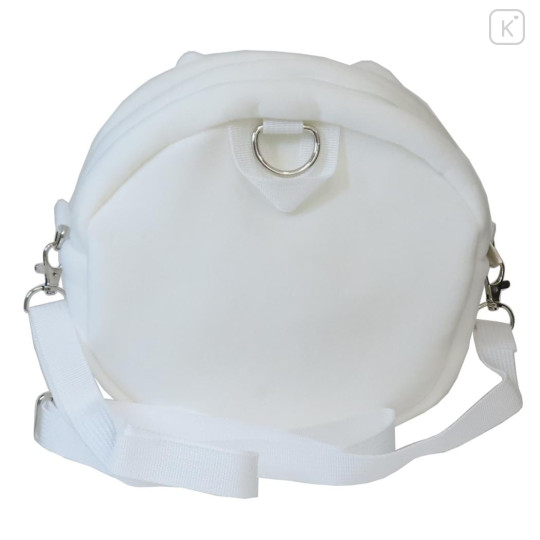 Japan Sanrio Plush Pochette 2-Way Convertible Backpack & Crossbody Bag - Hello Kitty : Clear Window - 2