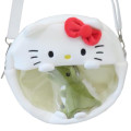 Japan Sanrio Plush Pochette 2-Way Convertible Backpack & Crossbody Bag - Hello Kitty : Clear Window - 4