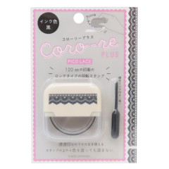 Japan Kamio Coro-Re Rolling Stamp Plus - Pico Edge Venice Lace