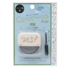 Japan Kamio Coro-Re Rolling Stamp Plus - Bird