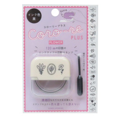 Japan Kamio Coro-Re Rolling Stamp Plus - Nature Flower