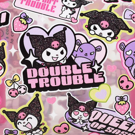 Japan Sanrio × Skinnydip London Square Pouch - Kuromi & Baku - 6