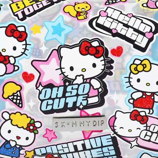 Japan Sanrio × Skinnydip London Square Pouch - Hello Kitty & Friends - 5