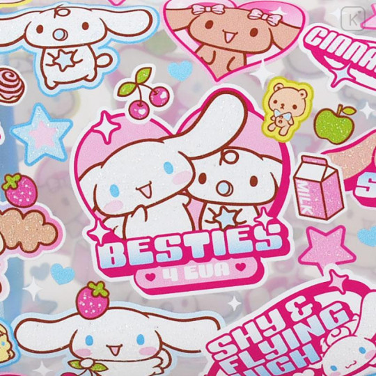 Japan Sanrio × Skinnydip London Square Pouch - Cinnamoroll & Friends - 6