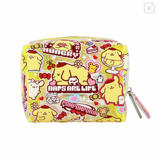 Japan Sanrio × Skinnydip London Square Pouch - Pompompurin & Friends - 3