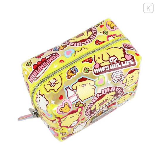 Japan Sanrio × Skinnydip London Square Pouch - Pompompurin & Friends - 4