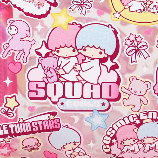 Japan Sanrio × Skinnydip London Square Pouch - Little Twin Stars & Friends - 6
