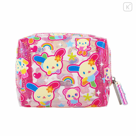 Japan Sanrio × Skinnydip London Square Pouch - Usahana & Friends - 3