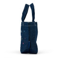 Japan Sanrio Denim Mini Tote Bag - Usahana : Loves Summer - 2