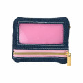 Japan Sanrio Pass Case Card Holder Pouch - Usahana : Loves Summer Denim - 2