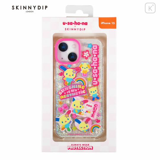 Japan Sanrio × Skinnydip London iPhone 15 Case - Usahana & Friends - 1
