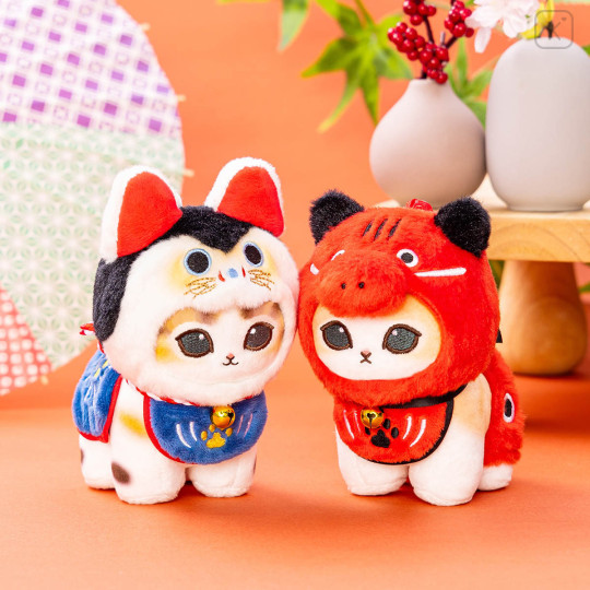 Japan Mofusand Mascot Holder - Lucky Cat Inu Hariko - 2
