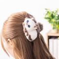 Japan Mofusand Mascot Hair Claw Clip - Brown White Cat - 4