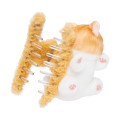 Japan Mofusand Mascot Hair Claw Clip - Brown White Cat - 6
