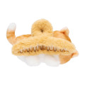 Japan Mofusand Mascot Hair Claw Clip - Brown White Cat - 7