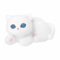 Japan Mofusand Die-cut Cushion & Plush Set - Mofusand Coffee And Donuts White Cat Pink - 5