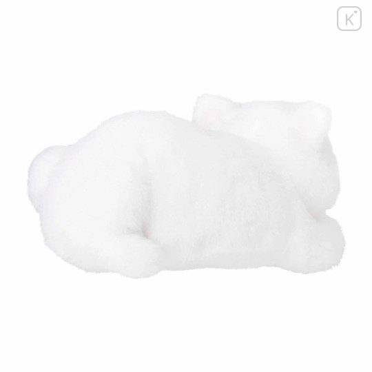 Japan Mofusand Die-cut Cushion & Plush Set - Mofusand Coffee And Donuts White Cat Pink - 6