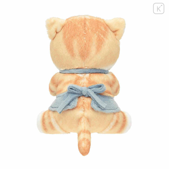 Japan Mofusand Monitor Plush Toy - Mofusand Coffee And Donuts Bean Cat : Watching from Your Desktop - 6