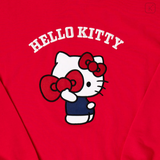 Japan Sanrio Original Hoodie (ML) - Hello Kitty : Red - 2