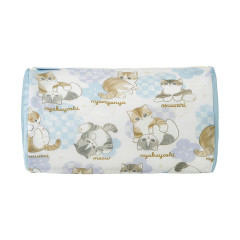 Japan Mofusand Laundry Net Mesh Pouch - Happy Cat Cylindrical