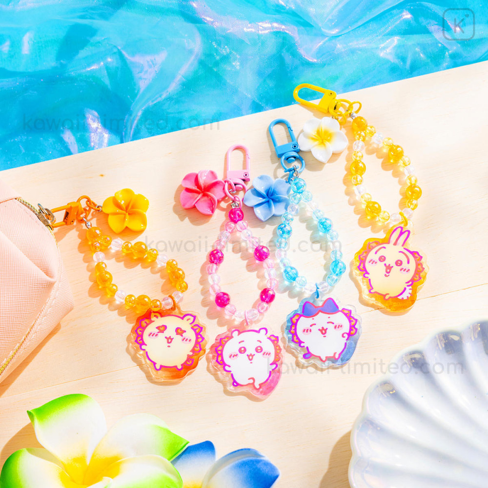Japan Chiikawa Bead Strap with Mascot - Chiikawa : Shisa Souvenir