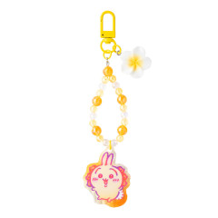 Japan Chiikawa Bead Strap with Mascot - Usagi : Shisa Souvenir Shop Hibiscus Yellow